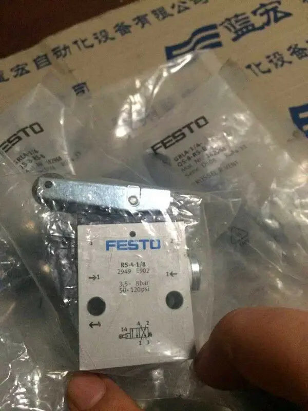 New FESTO RS-4-1/8 Mechanical valve free shipping
