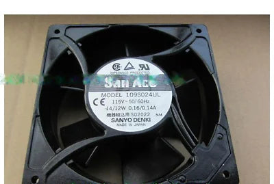 1pc fan new 109S024UL 115V SANYO 14/12W12012038