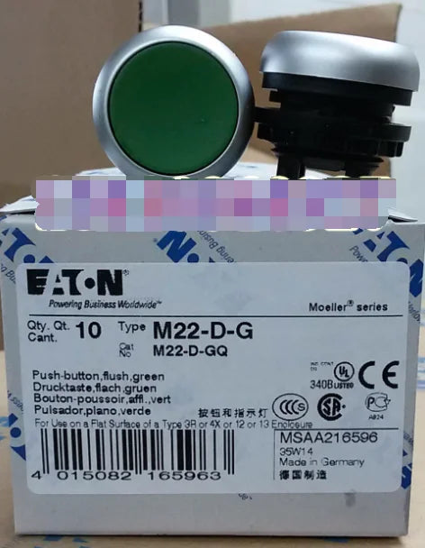 1PC NEW EATON MOELLER M22-D-G free shipping