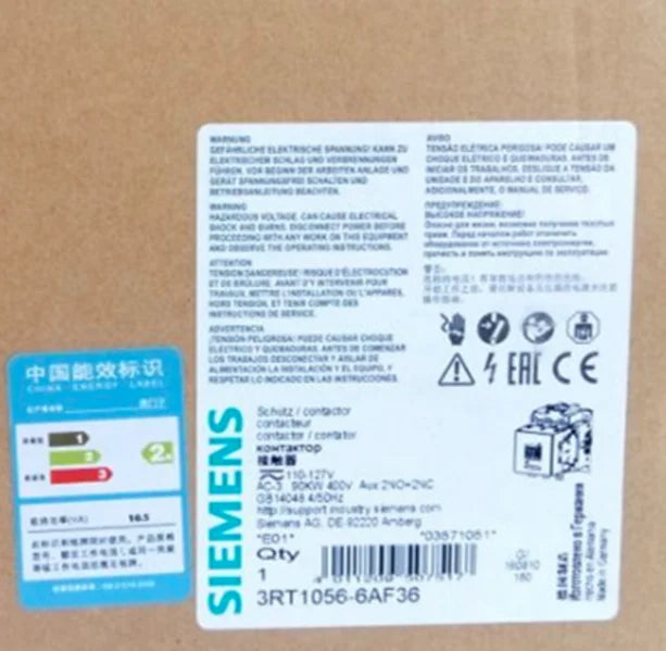 1PC  NEW   SIEMENS   3RT1056-6AF36  110-127V  free shipping