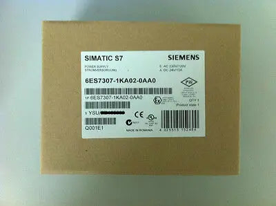 SIEMENS 6ES7307-1KA02-0AA0 NEW IN BOX