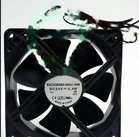1pc new fan EEC0382B2-000C-A99 24V 5.4W 120*120*38 freeship