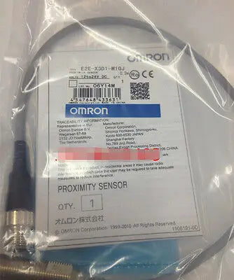 New Omron Proximity Switch E2E-X3D1-M1GJ