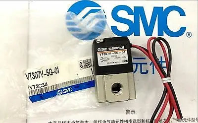 New in bag SMC solenoid valve VT307V-5G-01
