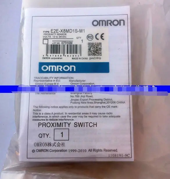 New in box OMRON E2E-X8MD1S-M1