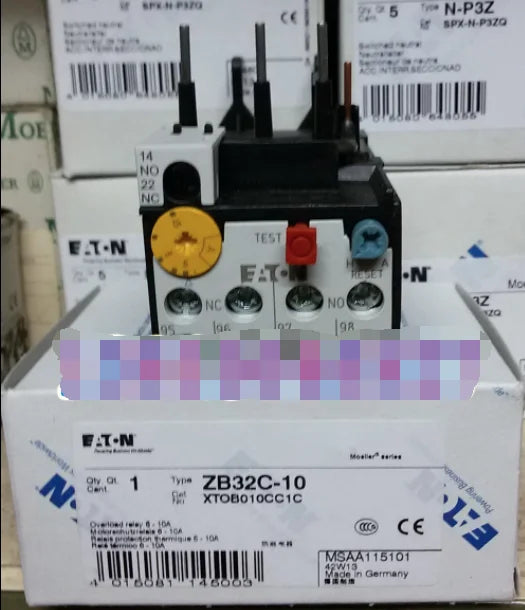 1PC  NEW   EATON  MOELLER  ZB32C-10  6-10A   free shipping