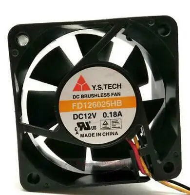 1pc new Y.S.TECH FD126025HB 6025 12V 0.18A 6CM
