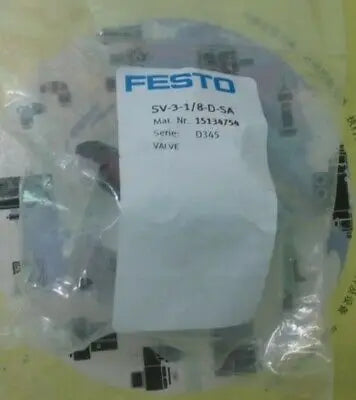 1PC NEW FESTO SV-3-1/8-D-SA (15134754)