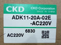 1PC  NEW   CKD  ADK11-20A-02E-AC220V  ADK11-20A-02E  AC220V  free  shipping