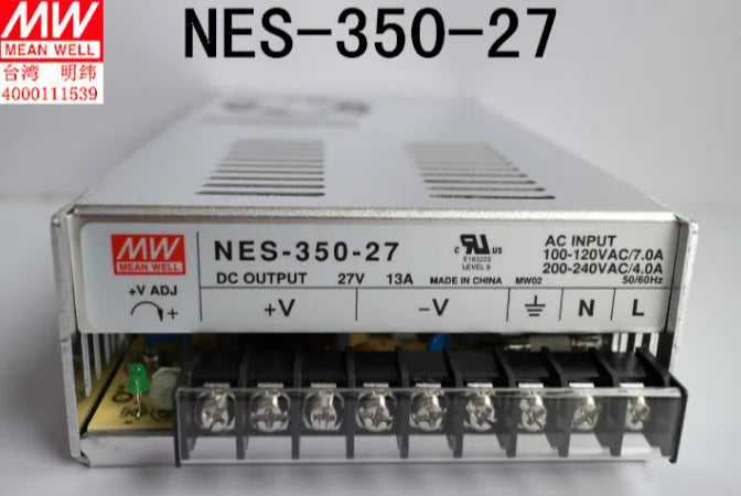 NES-350-27 NES35027 27V 13A 1PCS New MeadWell Switching Power Supply free ship
