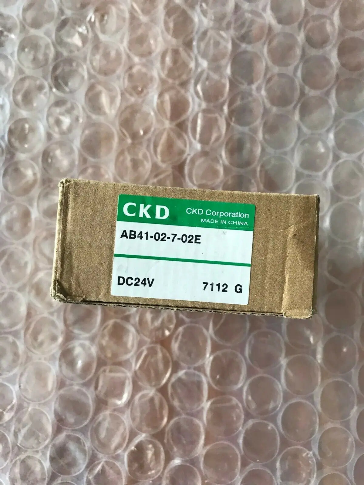 1PC  NEW   CKD  AB41-02-7-02E-DC24V  AB41-02-7-02E  DC24V   free  shipping