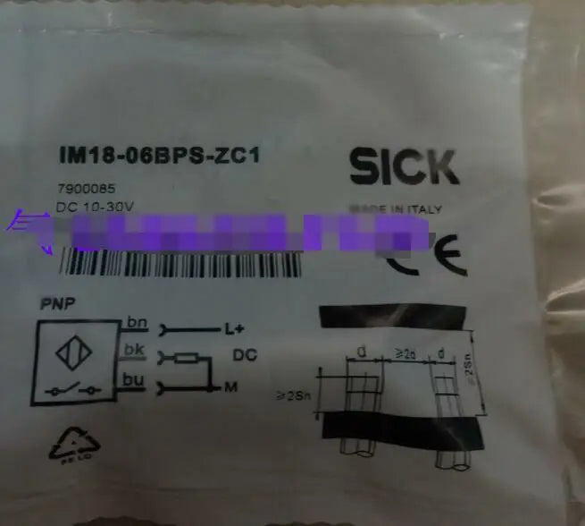 SICK NEW IN BAG IM18-06BPS-ZC1  IM1806BPSZC1