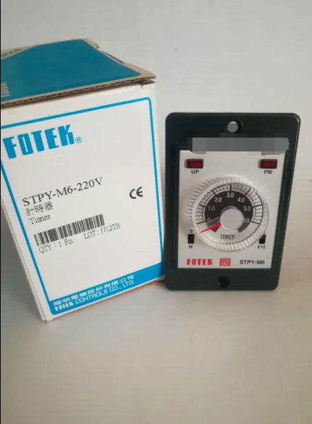 New  FOTEK  STPY-M6-220V  Time relay   free shipping