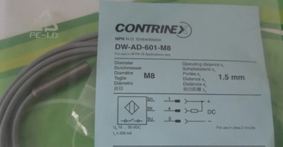 DW-AD-601-M8 DWAD601M8 Contrinex NEW IN BOX