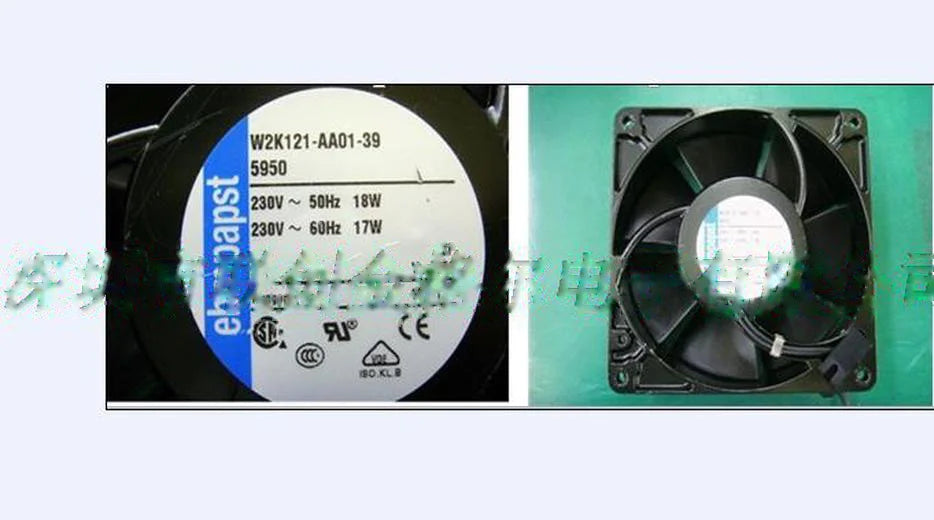 1pc new fan W2K121-AA01-39/ 5950 230V ebmpapst 127*127*38 freeship
