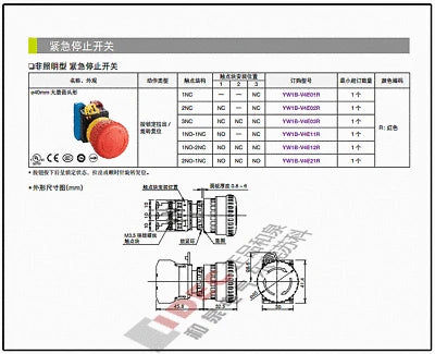 1pc new YW1B-V4E11R IDEC