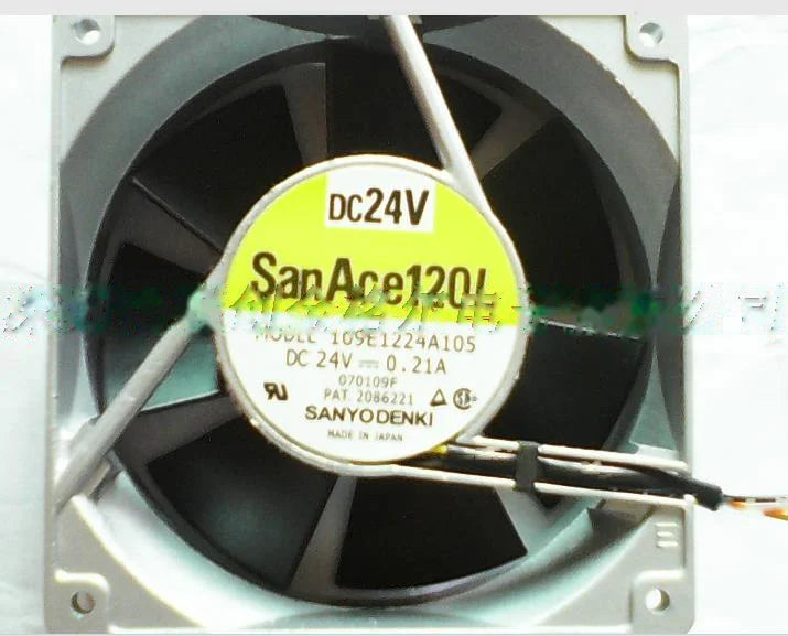 1pc new fan 109E1224A105 DC24V 0.21A YO 120*120*38MM freeship