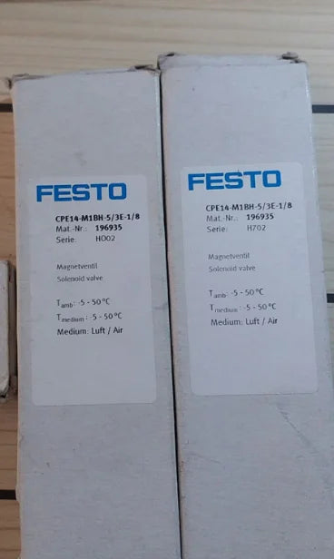 New Festo CPE14-M1BH-5/3E-1/8 196935 Solenoid Valve free shipping