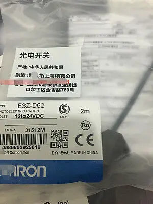 1PC New omron Proximity Switch E3Z-R62
