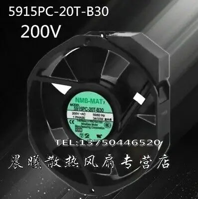 1pc new NMB 5915PC-20T-B30 200VAC 34/33W 17015038MM