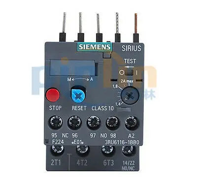 1PC New in box SIEMENS Termal Overload Relay 3RU6116-0BB0 3RU6116 0BB0