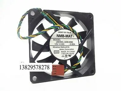 1pc new NMB 7015 2806KL-04W-B86 12V 0.65A CPU
