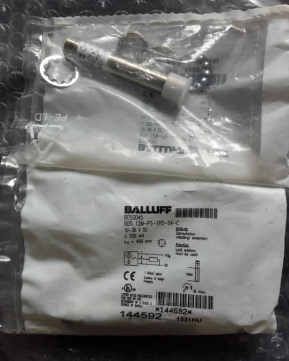 BOS 12M-PS-1PD-S4-C 1 PCS NEW BALLUFF Photoelectric Diffuse Sensor free shipping
