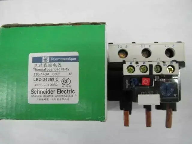 New SCHNEIDER LR2-D4369C 110-140A Thermal overload relay free shipping
