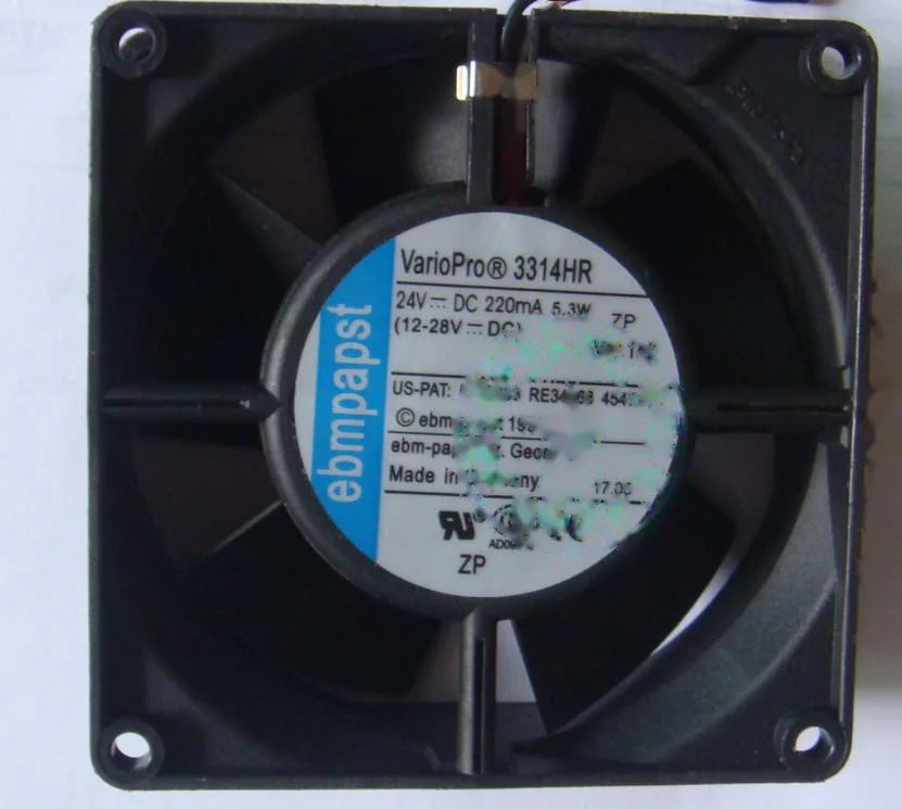 1pc new fan 3314HR ebmpapst DC24V 220MA 5.3W 92*92*32MM freeship