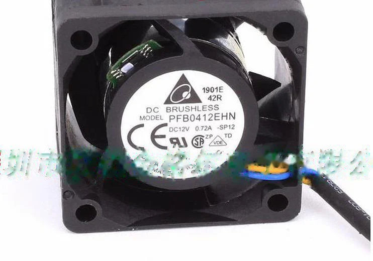 1pc new fan PFB0412EHN 12V 0.72A DELTA 40*40*28 freeship