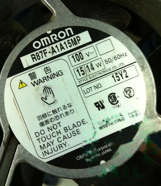 1pc new fan R87F-A1A15MP OMRON 100V 120*120*38MM freeship