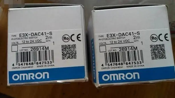 E3X-DAC41-S New Omron digital optical fiber sensor free shipping