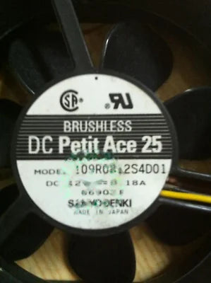 1pc fan new 109R0812S4D01 109R0812S4N03 12V 0.18A SANYO