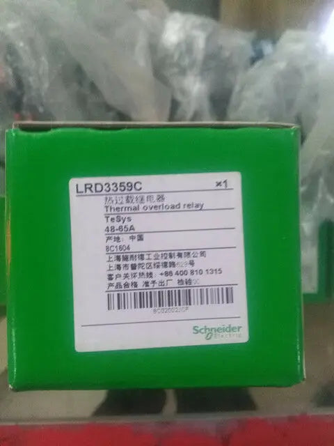 New Schneider LR-D3359C 48-65A Thermal overload relay free shipping