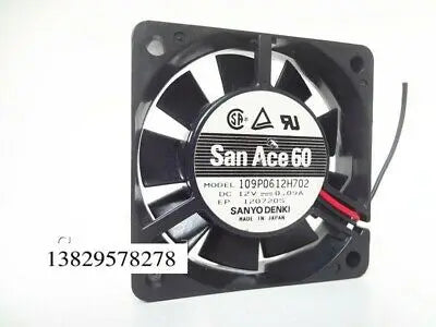 1pc new 6015 12V 0.09A 6cm 6 109P0612H702