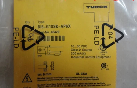 Bi5-G18SK-AP6X Bi5G18SKAP6X 1PCS New Turck Proximity Sensor free shipping