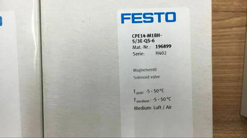 1PC  NEW    FESTO   CPE14-M1BH-5/3E-QS-6    196899     free  shipping