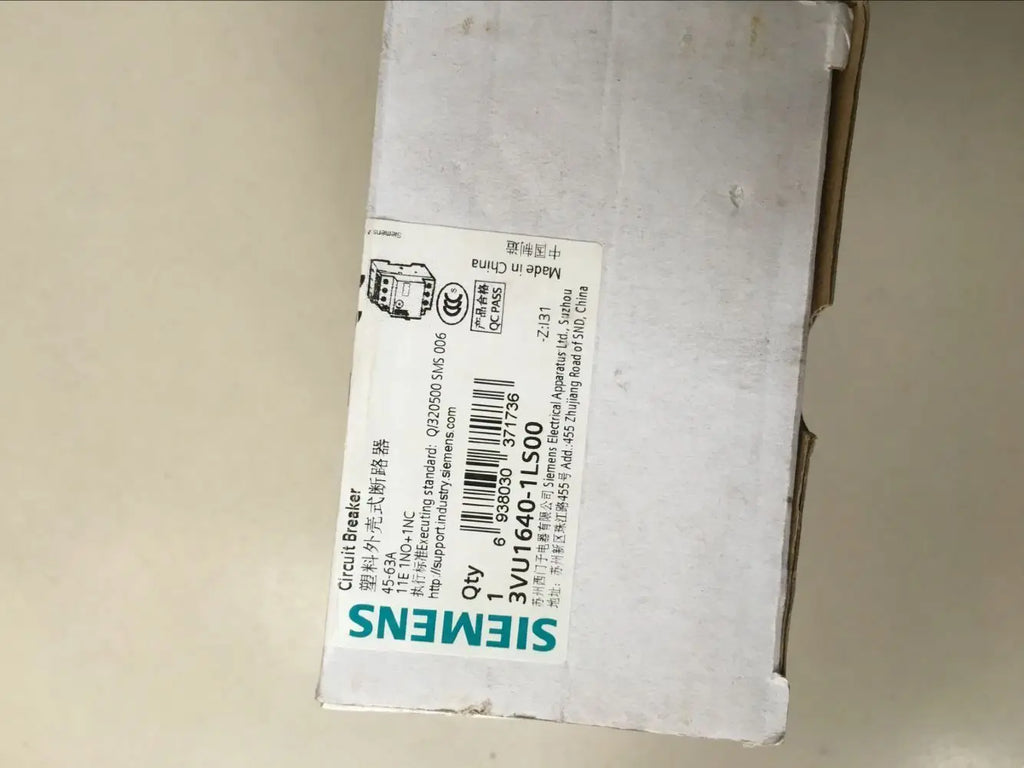 New Siemens 3VU1640-1LS00 Circuit Breaker free shipping