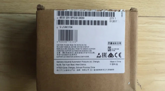 6ES7 231-5PD32-0XB0 6ES7231-5PD32-0XB0 1PC NEW IN BOX Siemens free ship