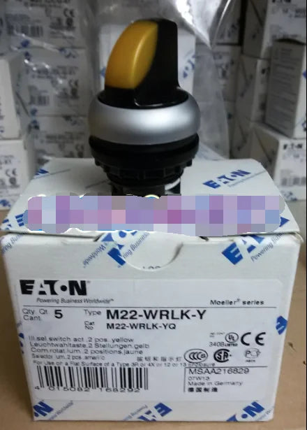 1PC NEW EATON MOELLER M22-WRLK-Y free shipping
