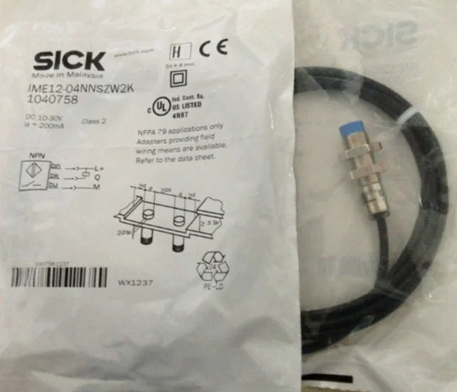 IME12-04NNSZW2K IME1204NNSZW2K 1PC New SICK Proximity Switch Sensor free ship