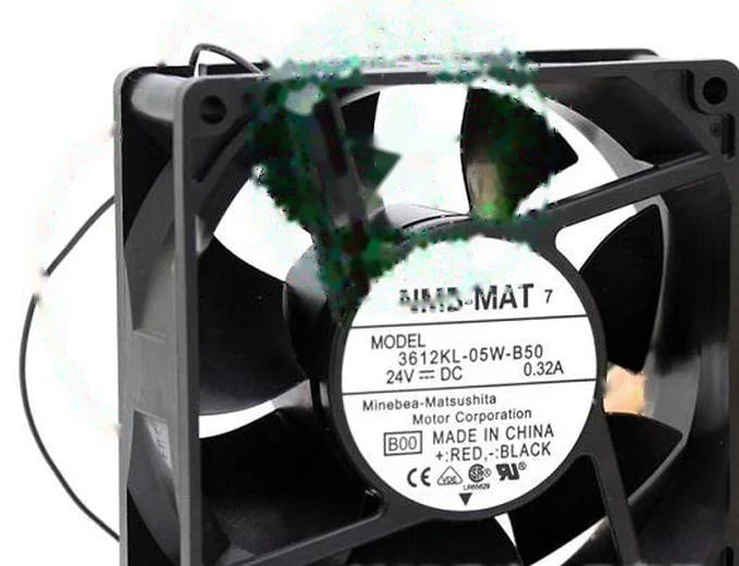 1pc new fan 3612KL-05W-B50 24V 0.32A NMB 92*92*32MM freeship