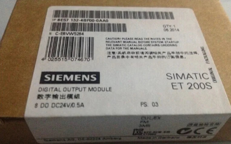 6ES7132-4BF00-0AA0 6ES7 132-4BF00-0AA0 1PC New Siemens PLC Module free ship