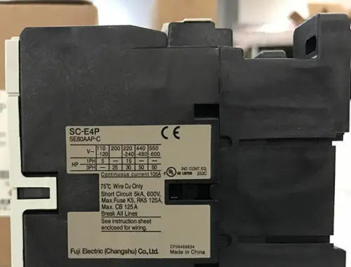 New  FUJI  SC-E4P AC380V  Ac contactor  free shipping