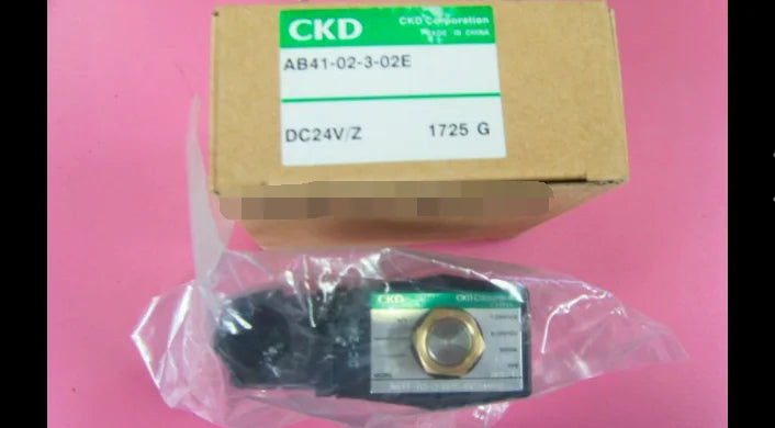 1PC  NEW   CKD  AB41-02-3-02E-DC24V  AB41-02-3-02E  DC24V   free  shipping