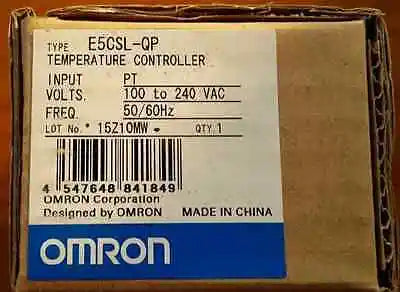 E5CSL-QP E5CSLQP 1PC New Omron Temperature Controller 100-240VAC free shipping
