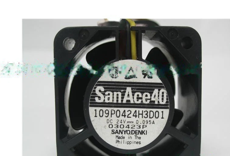 1pc new fan 109P0424H3D01 SANYO 24V 0.095A 40*28 freeship