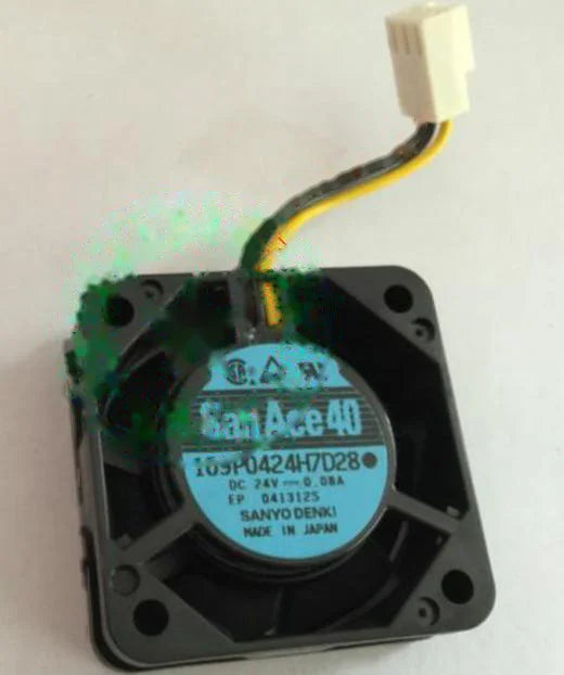 1pc new fan 109P0424H7D28 24V 0.08A SANYO 40*15 freeship