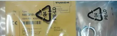 New Turck NI8-M18-AP6X-H1141
