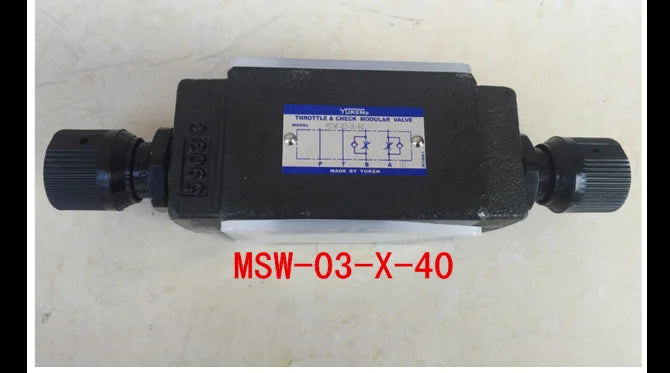 New YUKEN MSW-03-X-40 Throttle valve free shipping